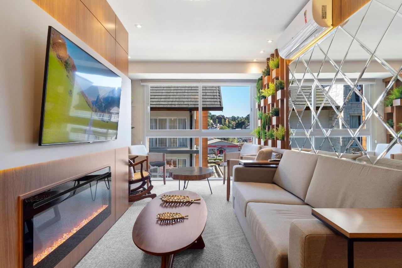 Vita Boulevard Luxo 2 Suites By Achei Gramado Extérieur photo